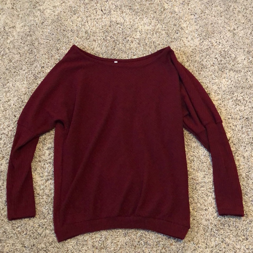 Red sweater